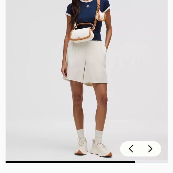 Lululemon Canvas minibag Cream and Tan Women's Handbag Set nwt - Picture 3 of 3